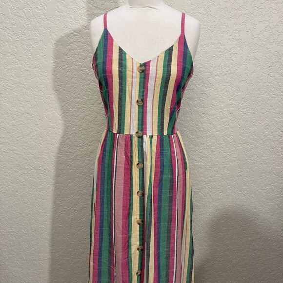 Chances R Striped Maxi Dress NWOTs - Picture 10 of 12